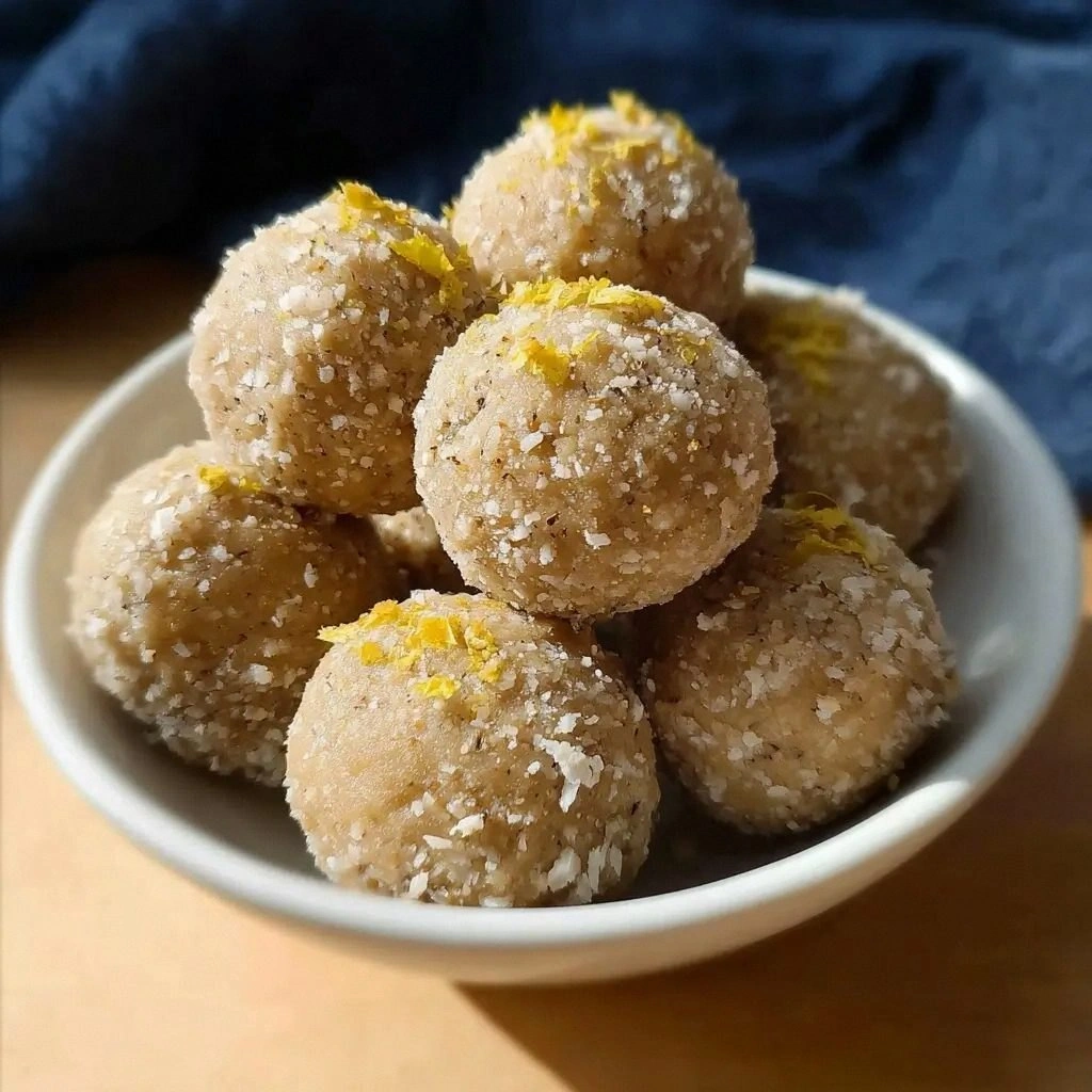 Zesty Lemon Protein Balls Reci