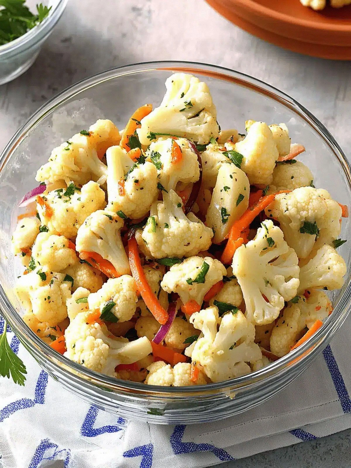Zesty Marinated Cauliflower Sa
